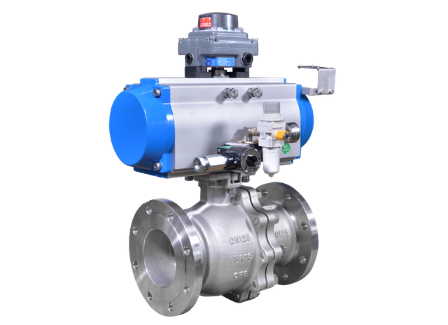 Ball crane with a soft seal of the SN51-52 series (O-shaped)