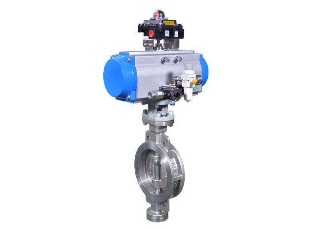 Three -eXocentric disk shutter of the BN series