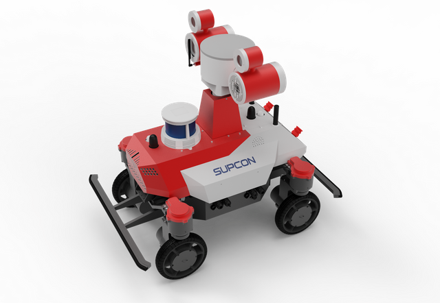 Explosion -proof wheeled robot